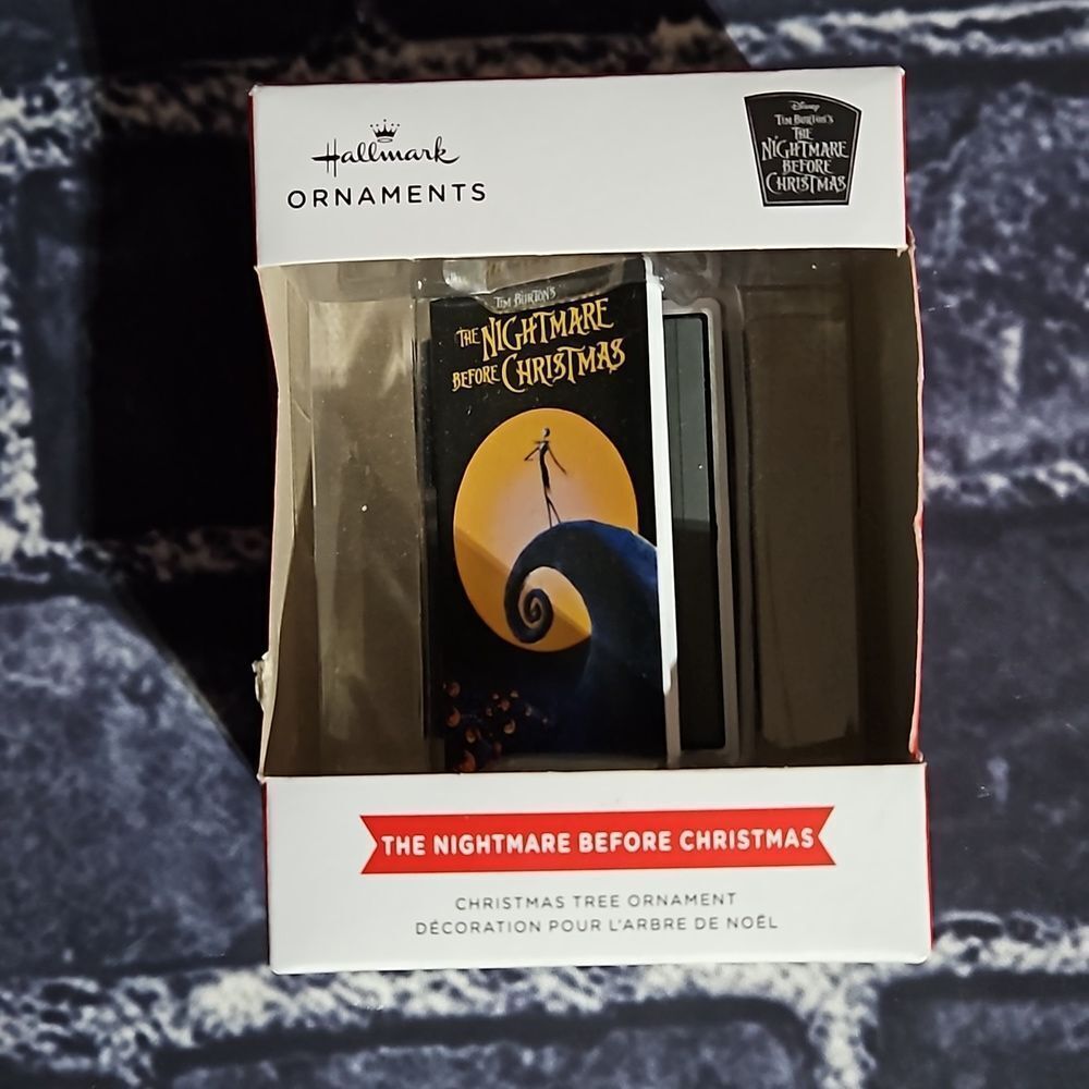 Hallmark Ornament The Nightmare Before Christmas Book series New in Box